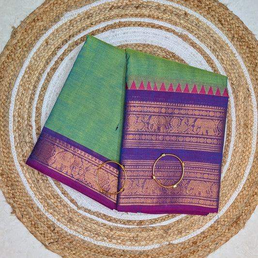 Nira - Luxury, Woven in Green