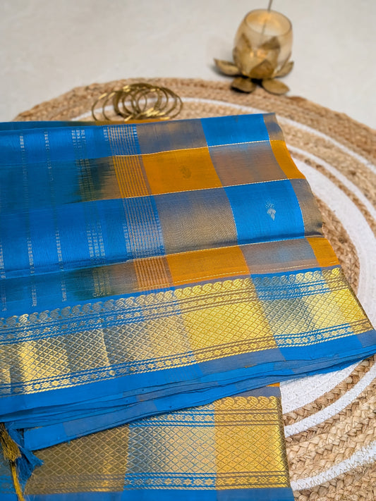 Paalum Pazhamum - Blue & Orange Splendour