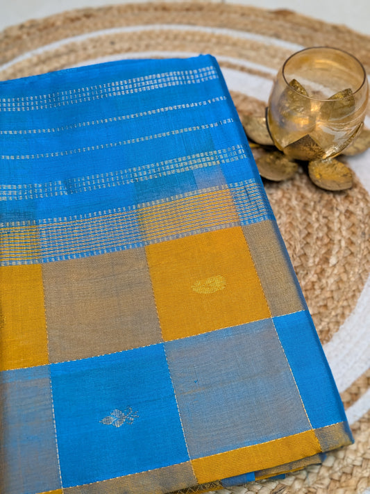 Paalum Pazhamum - Blue & Orange Splendour