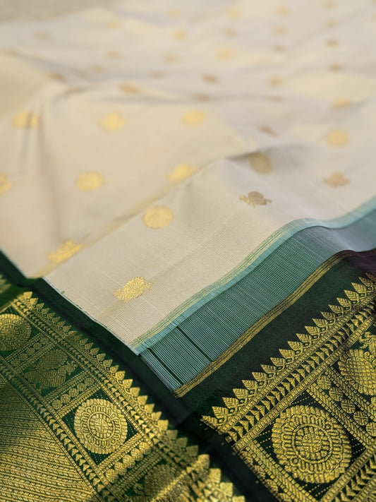 Thaarakai - Kanchipuram Ganga Jamuna Saree